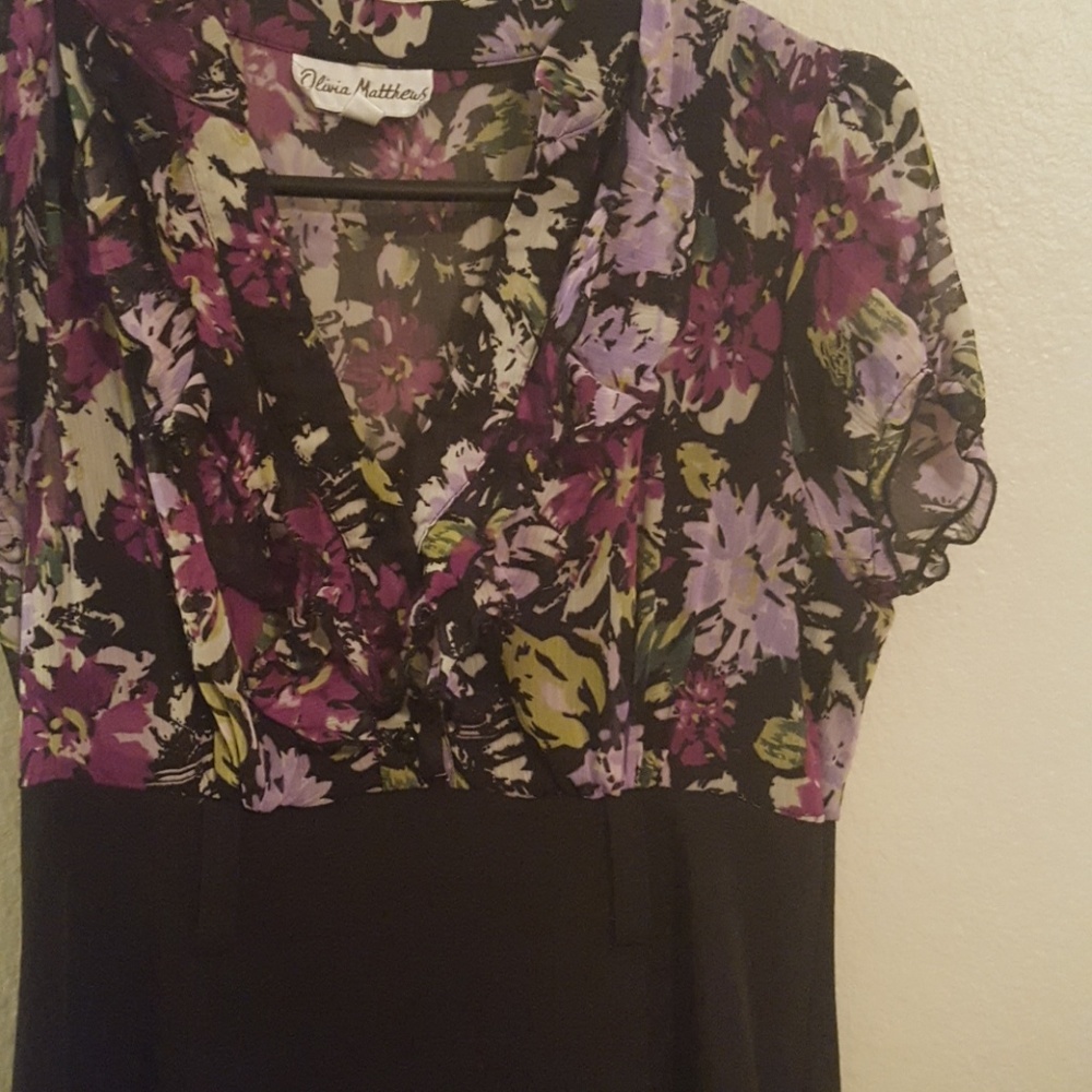 Floral skirt dress